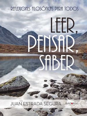 cover image of Leer, pensar, saber
